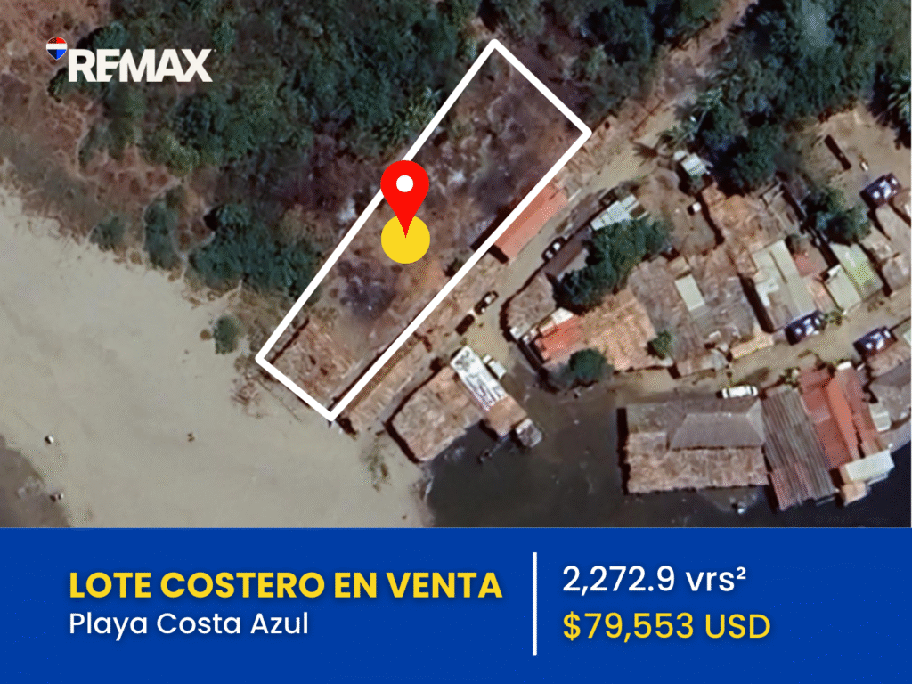 Lote Costero en Playa Costa Azul
