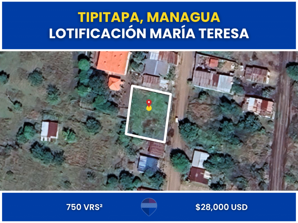 Lote Plano en Tipitapa