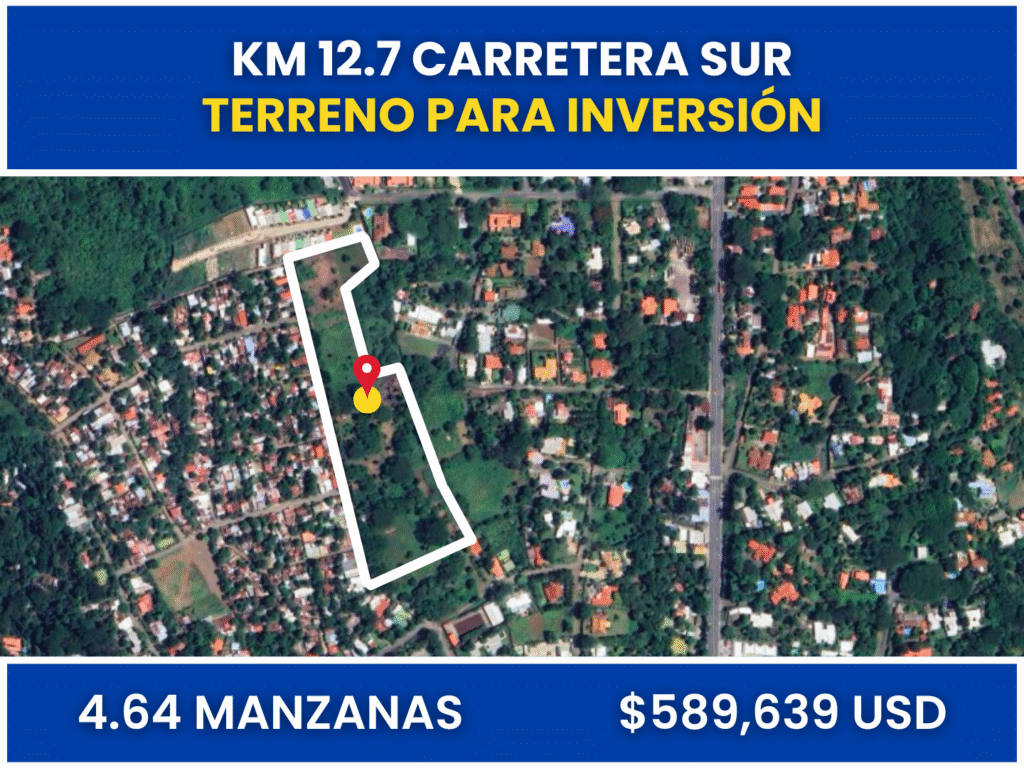Terreno para Inversión en Carretera Sur, Km 12.7