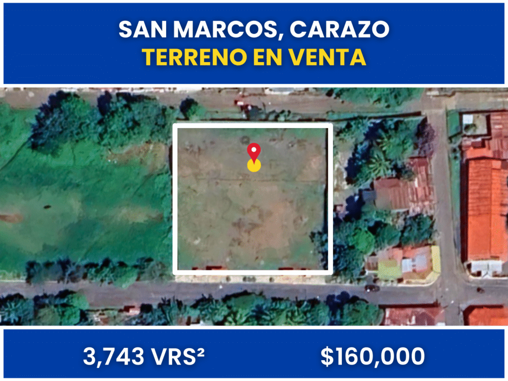 Terreno en San Marcos, Carazo